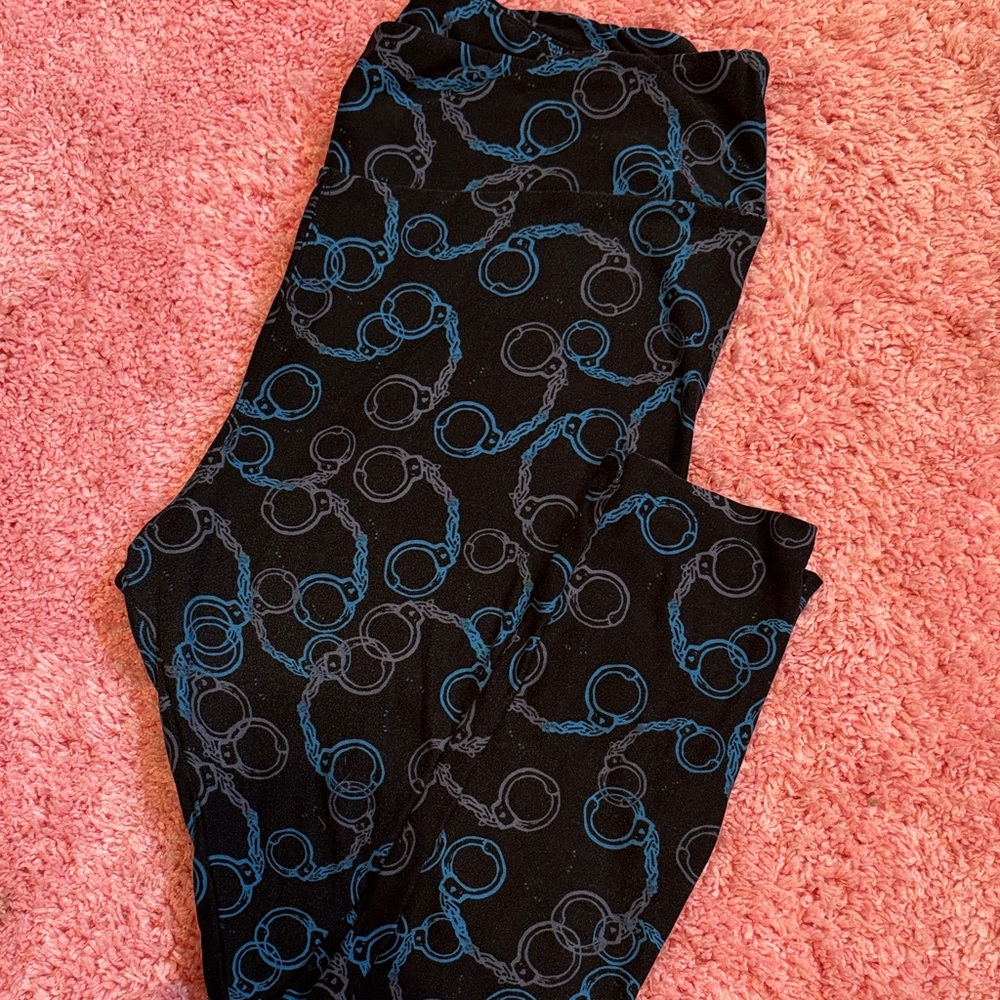 Lularoe “Unicorn” Handcuff leggings